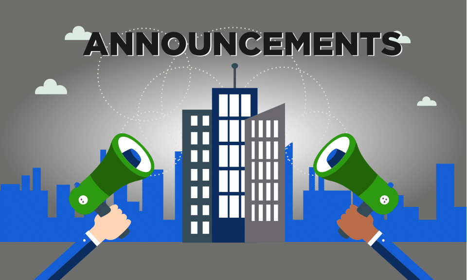 announcements